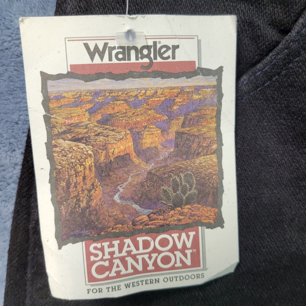 Wrangler Shadow Canyon Cowboy Cut Slim Fit‎ Jeans Mens 3x30 Black NWT Western - Picture 3 of 9